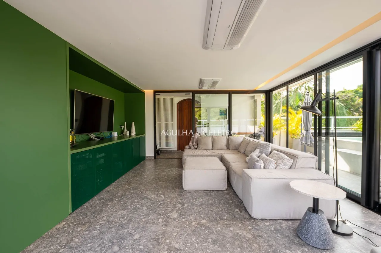 Luz natural e espaços para receber em Villa Morra · demonstração