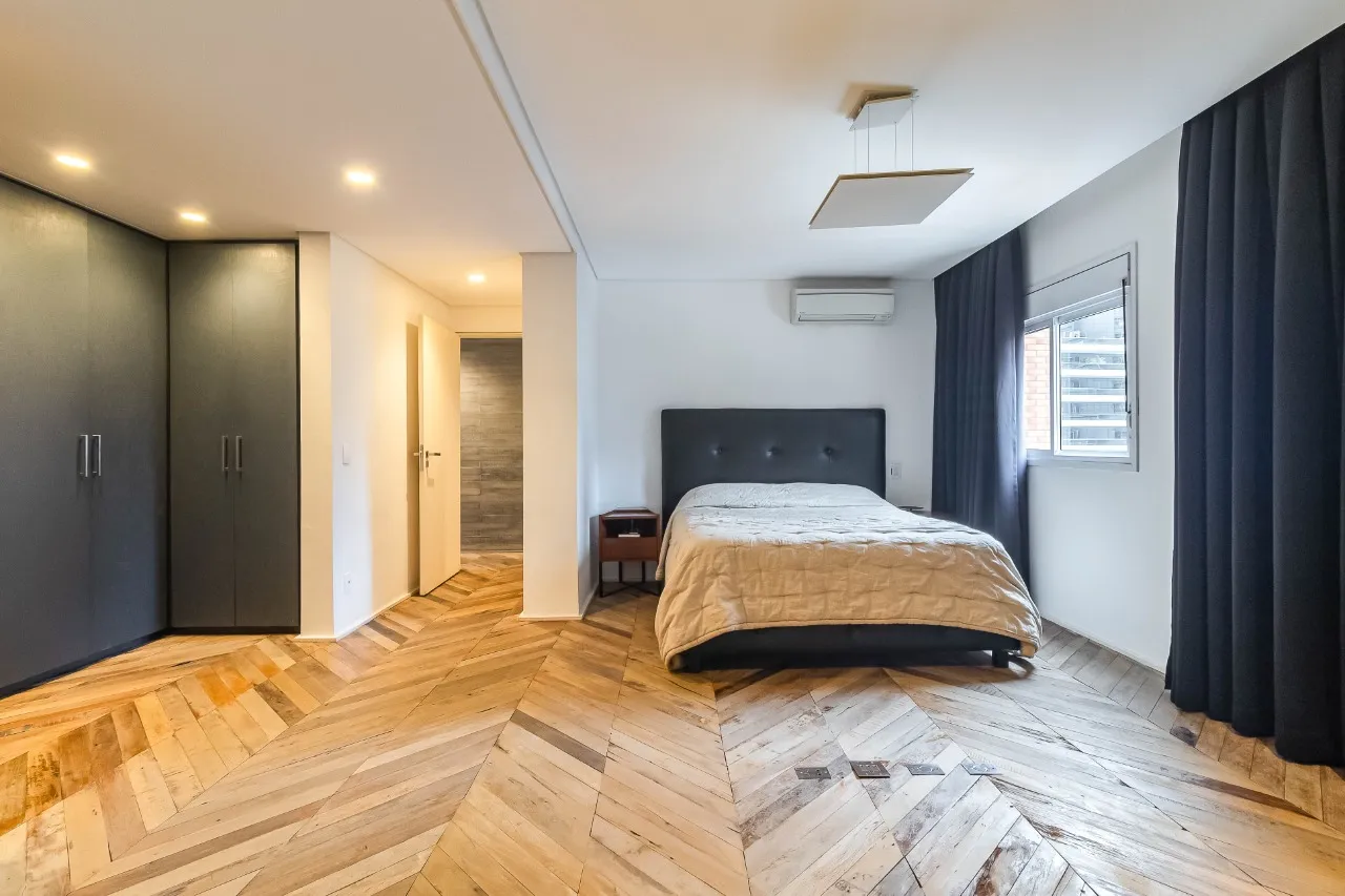 Luz natural e espaços para receber em Villa Morra · demonstração