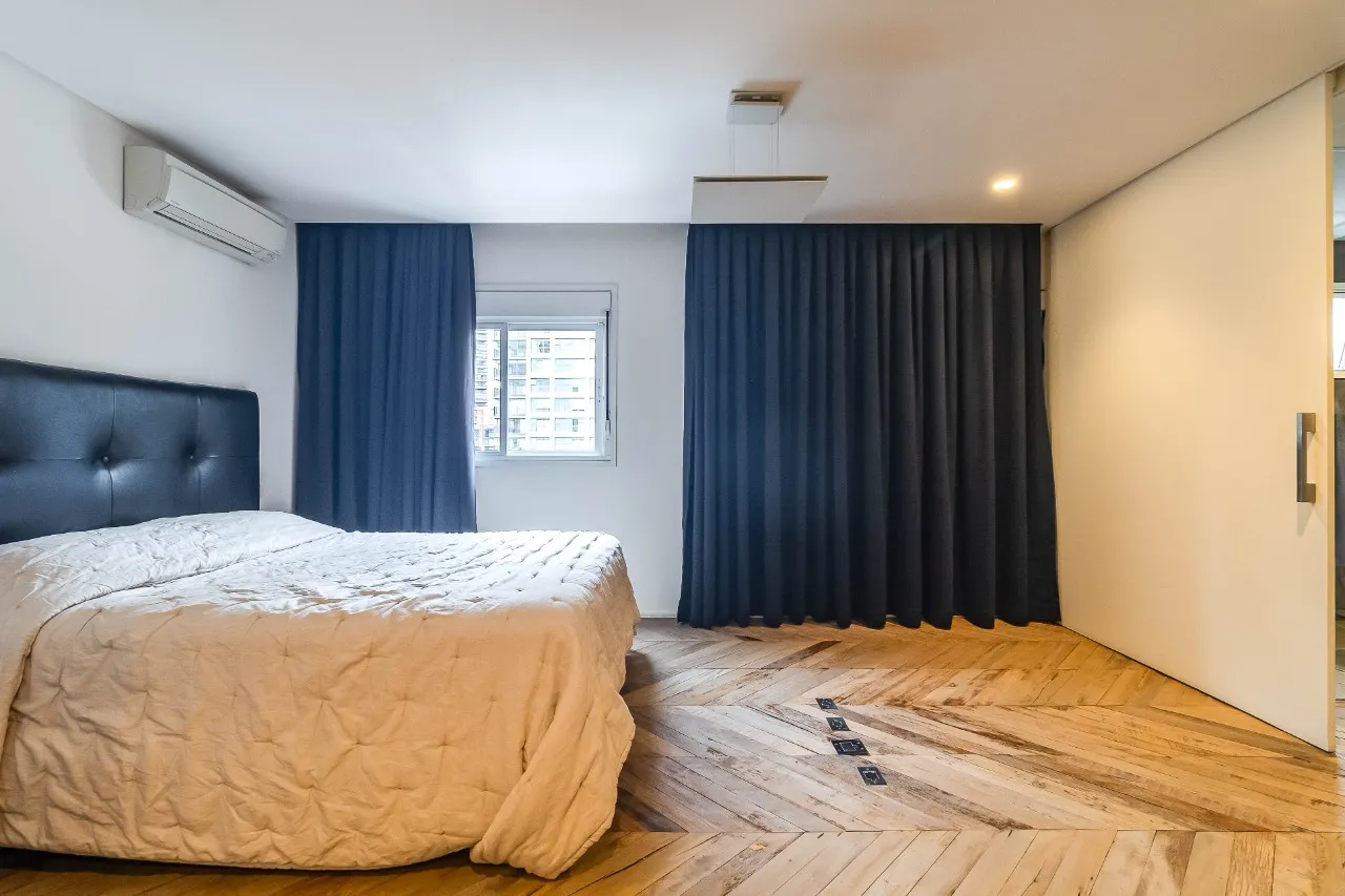 Luz natural e espaços para receber em Villa Morra · demonstração